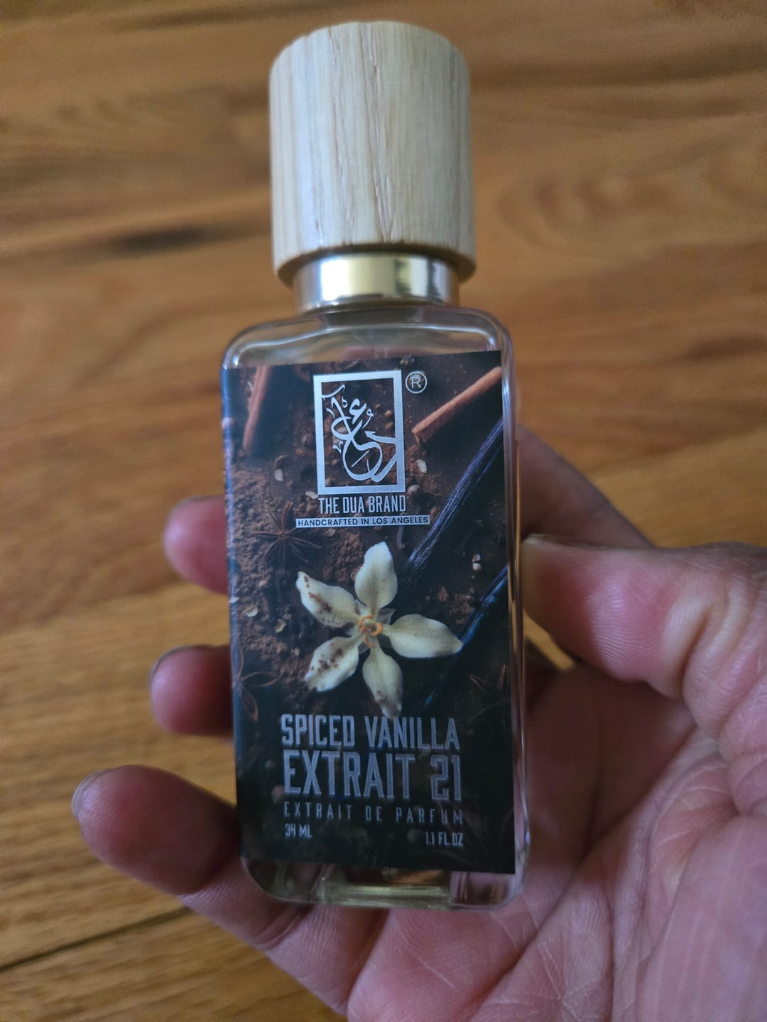 Customer photo review of Spiced Vanilla Extrait 21