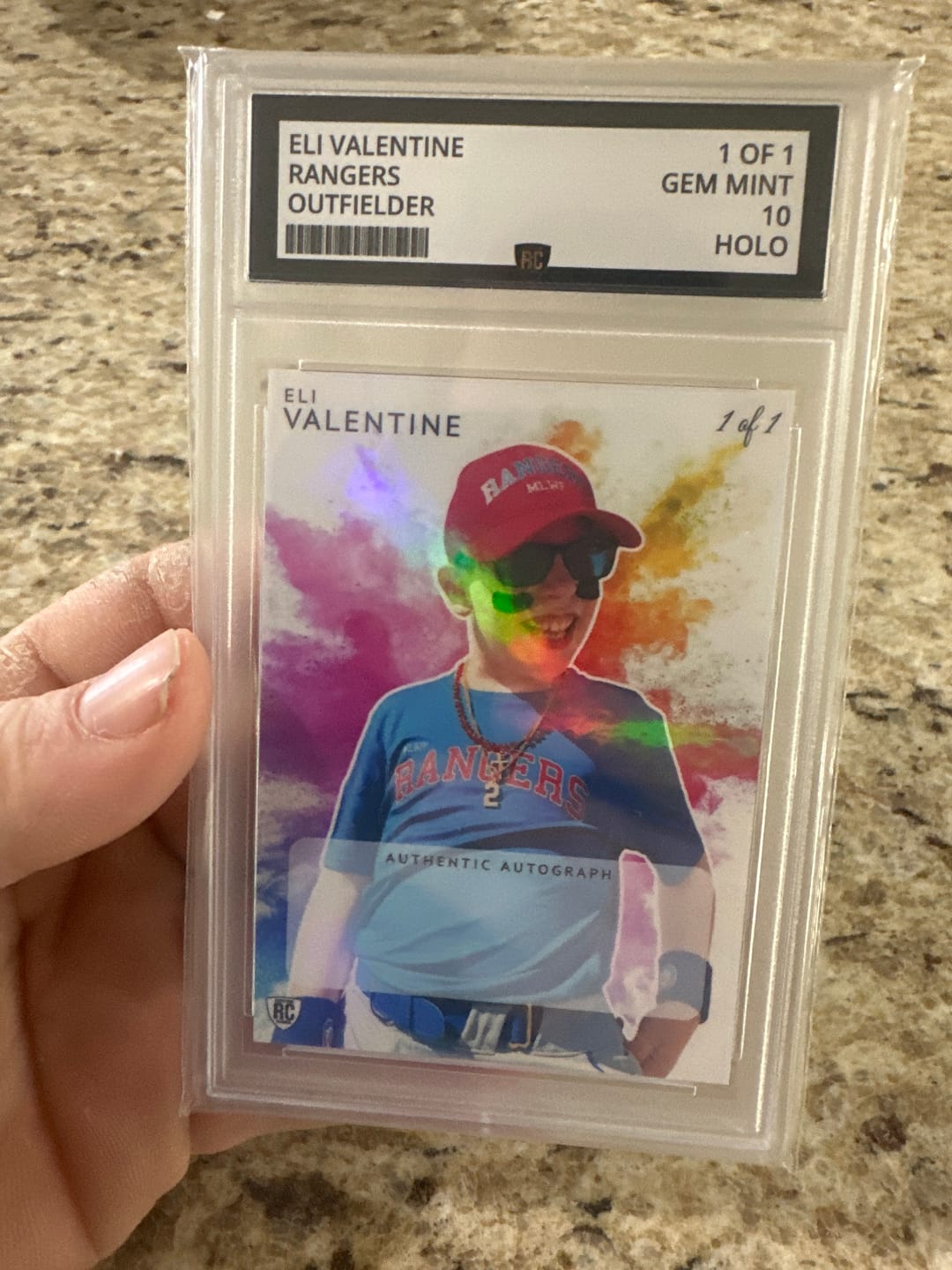 Customer photo review of Holographic