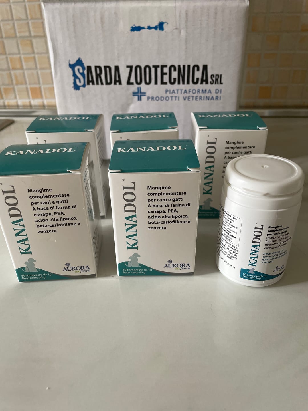 Customer photo review of KANADOL 50 cpr - Benessere Cani Per Gatti