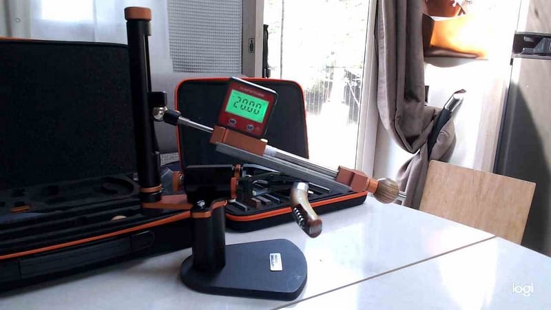 Customer photo review of Advanced Stone Holder with linear bearing