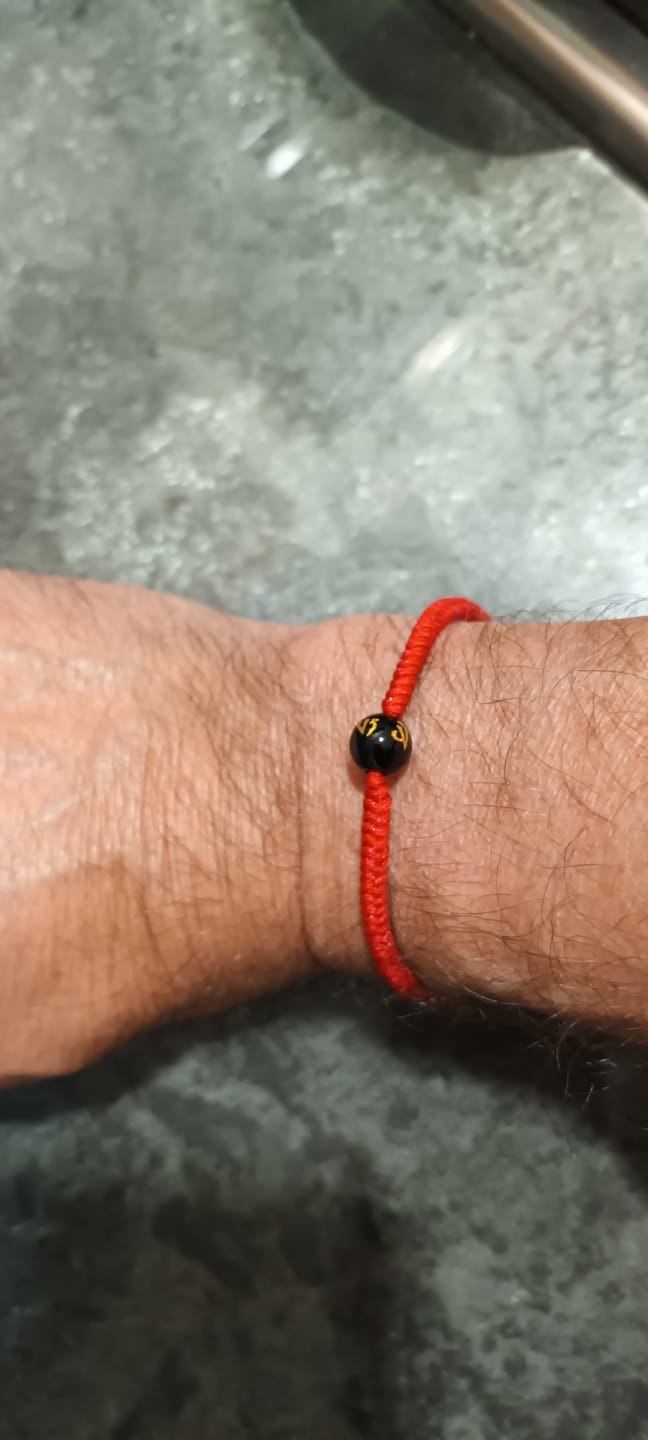 Customer photo review of 2 Bracelets Om Mani de l'Amitié