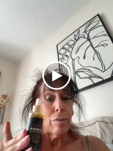 Customer video review of Firming Rejuvenation Facial Serum