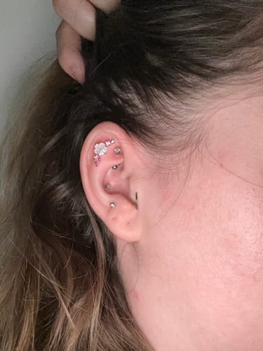 Customer photo review of Piercing Alba
