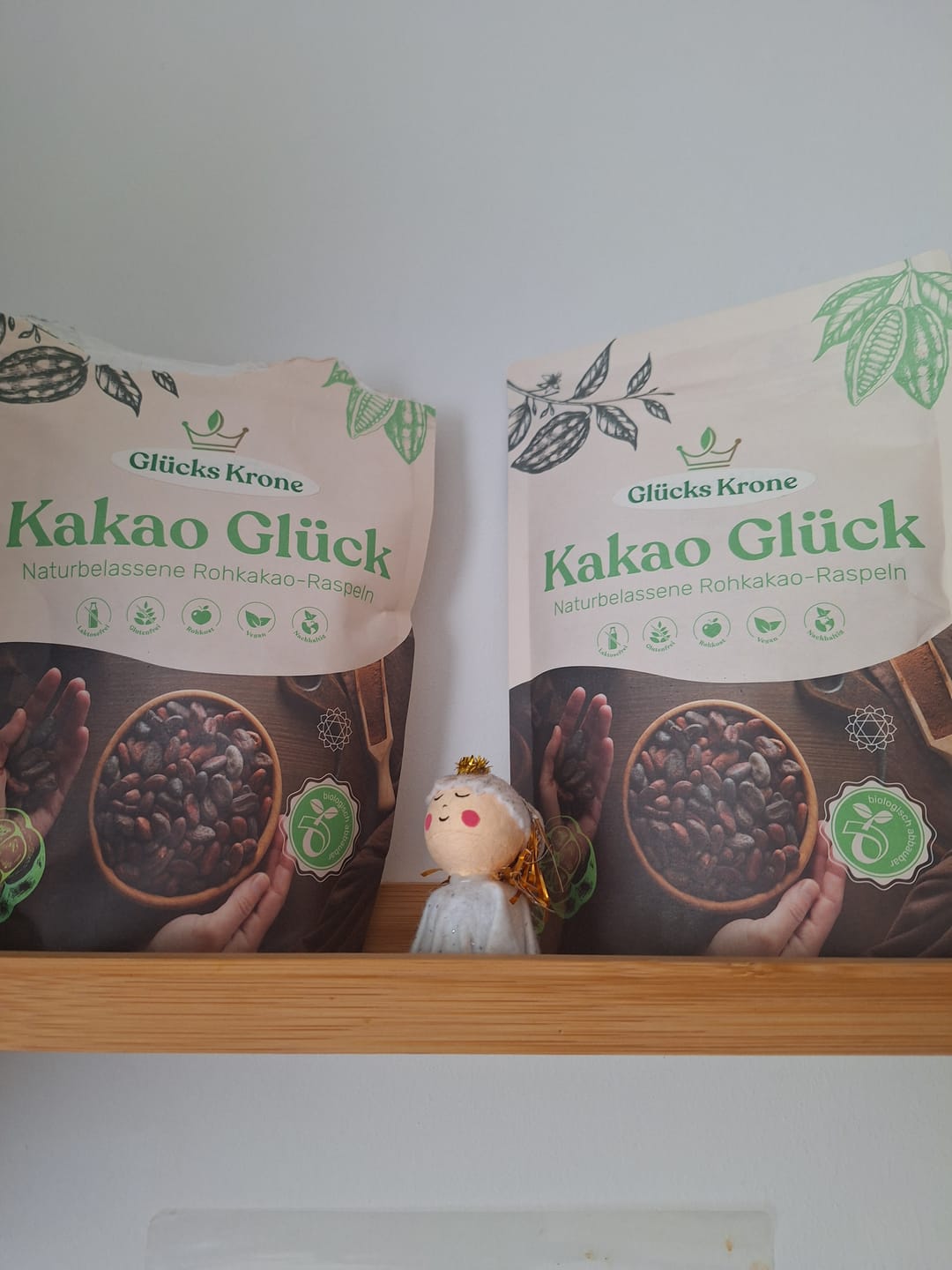 Customer photo review of Bio Kakao Glück (100% Bio Roh Kakao) - 250g