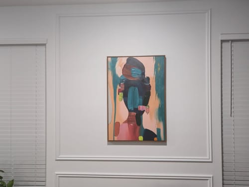 Customer review photo for Colorful Painting #CA045