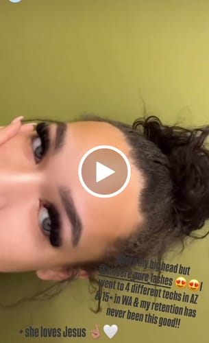 Customer video review of Cashmere™ Fauxmink Lashes 0.05MM