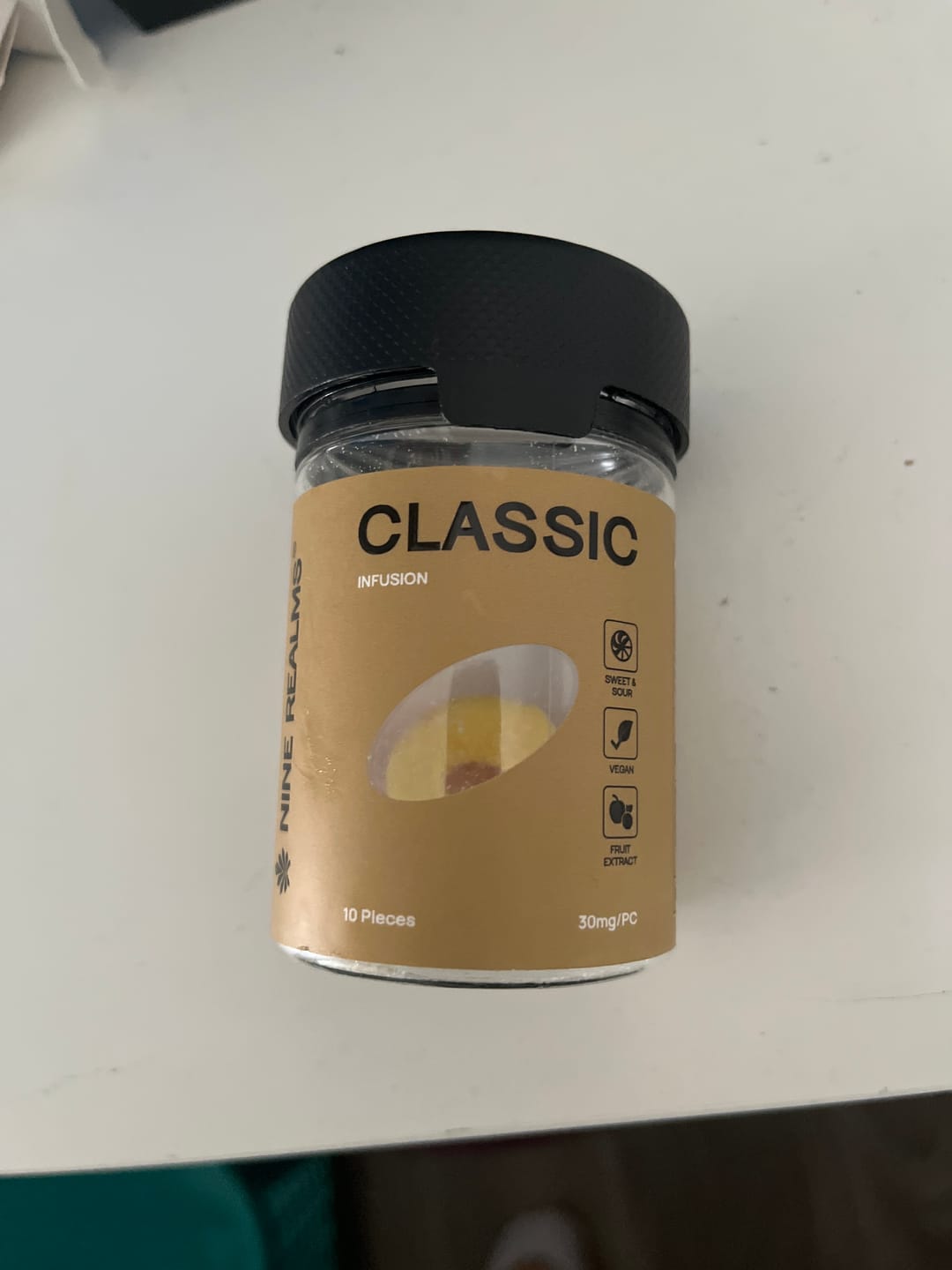 Customer photo review of CLASSIC Gummies