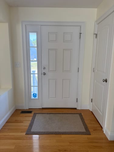 Customer photo review of Clear 4 Lite Glass and Frame Kit (Half Lite)