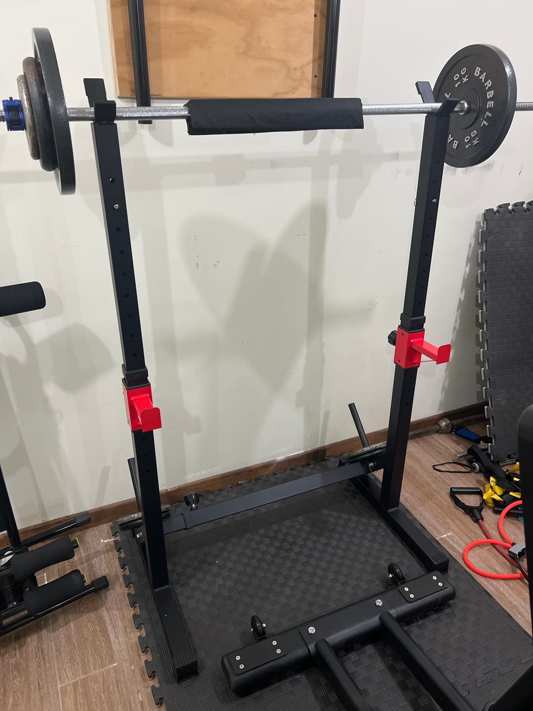 Customer photo review of Squat Rack IRONSIDE
