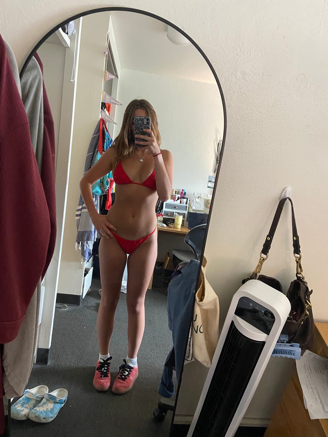 Customer photo review of Costa Brava Bottom - Ember Red