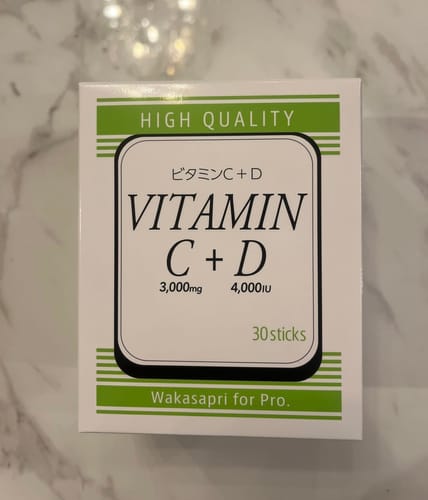 Customer photo review of ビタミンC+D -Wakasapri for Pro.