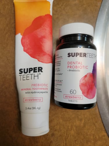 Customer photo review of Dental Probiotic - Strawberry