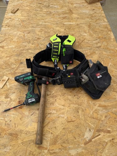 Customer photo review of DiamondBack Toolbelts | Hangman X