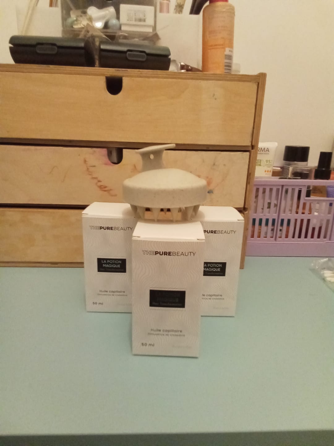 Customer photo review of La potion magique - Hair transformation