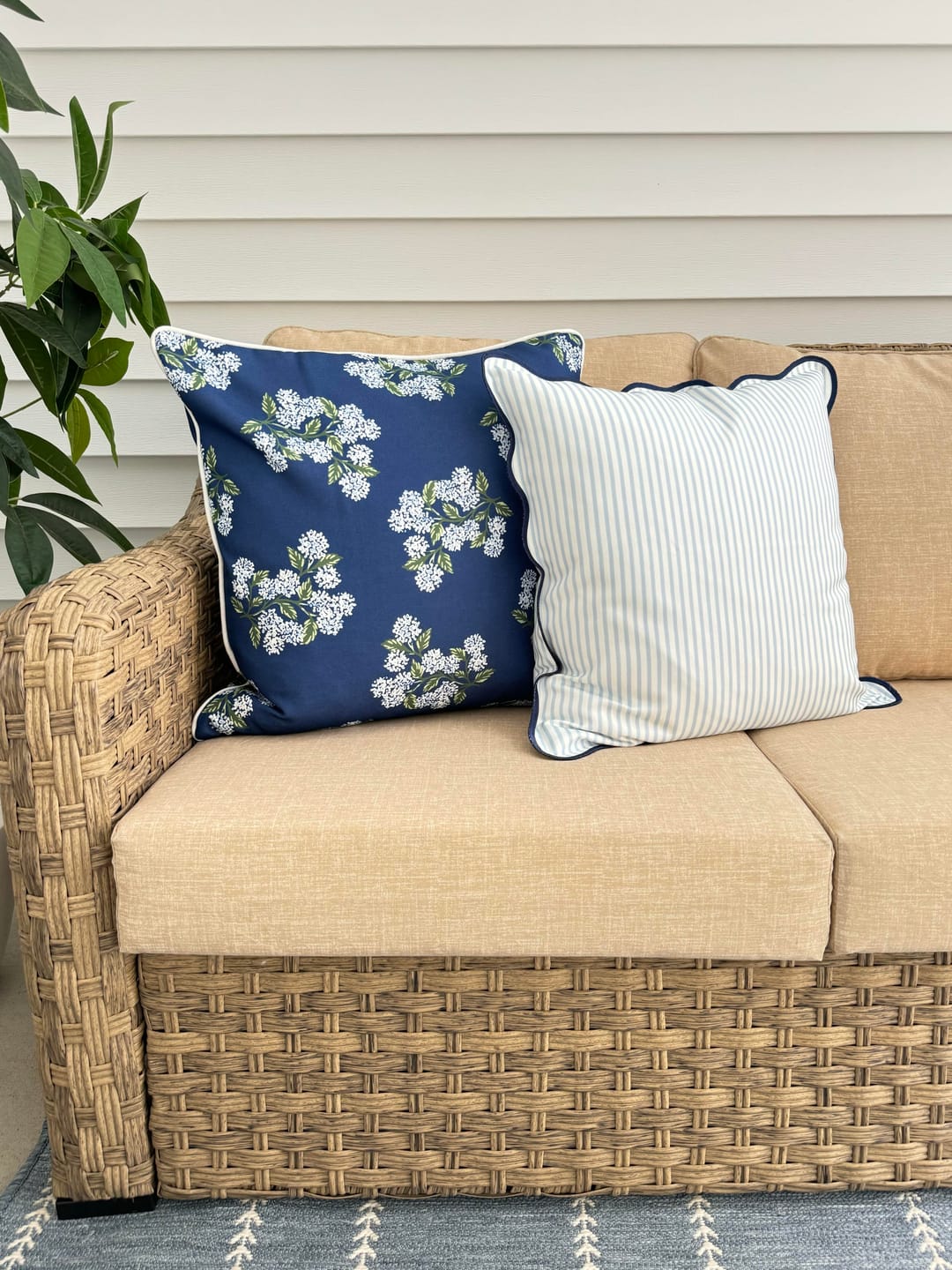 Customer photo review of Essentials Collection Deep Seat Cushion