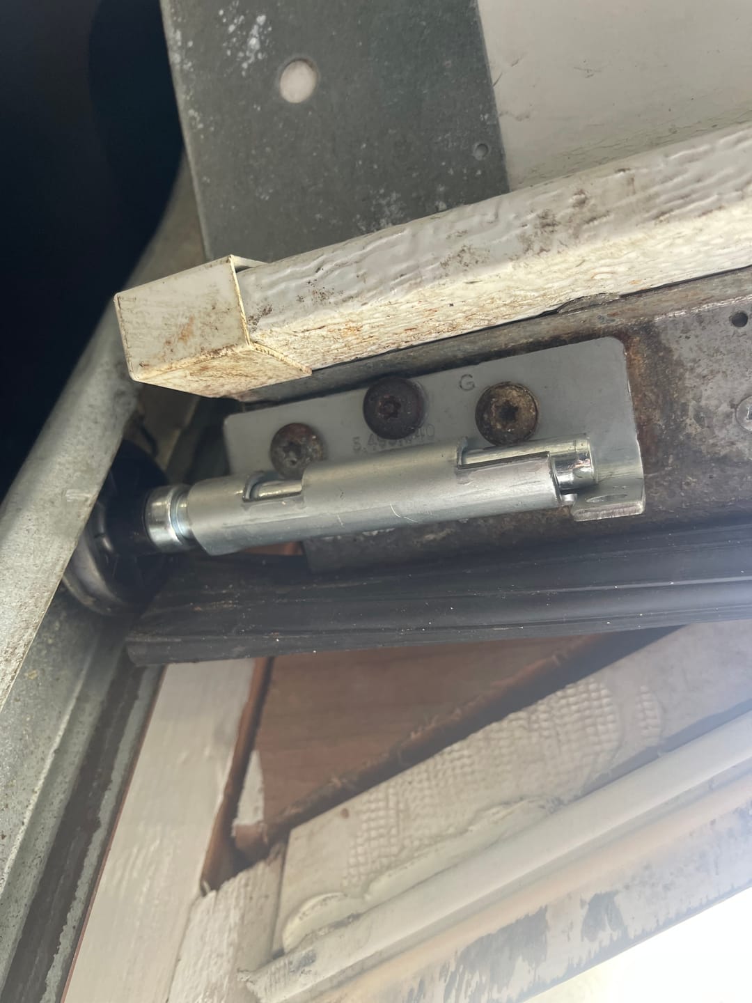 Customer photo review of Wayne Dalton Bottom Fixture | Residential