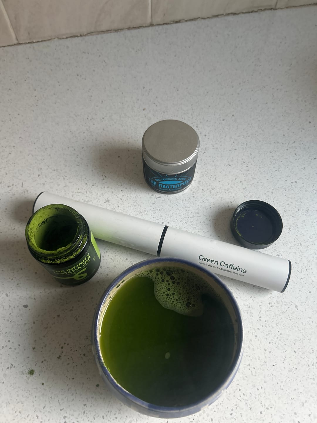Customer photo review of Classic Matcha Taste Pack