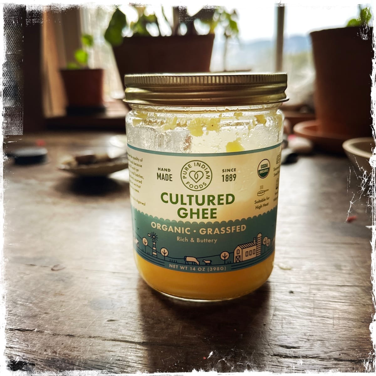 Customer photo review of Cultured Ghee, Grassfed & Certified Organic - 14 oz