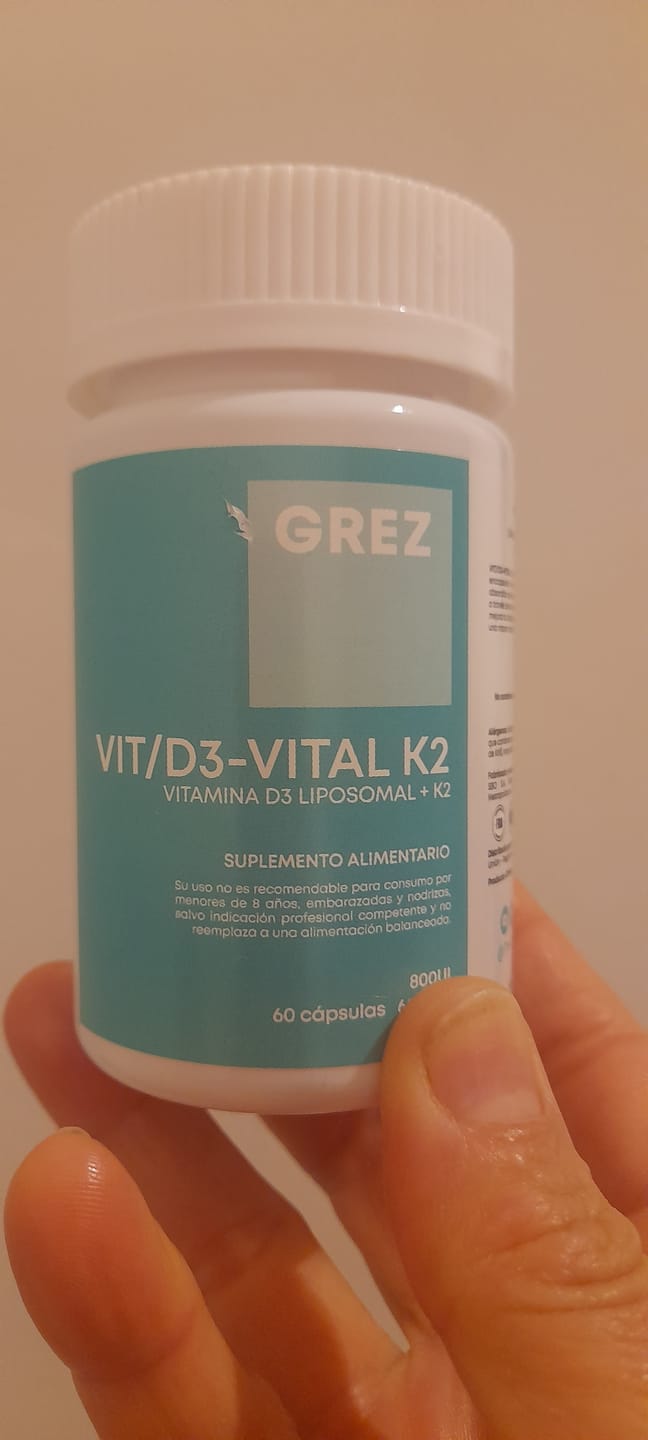 Customer photo review of VIT/D3-VITAL K2 - 800UI Vitamina D3 Liposomal