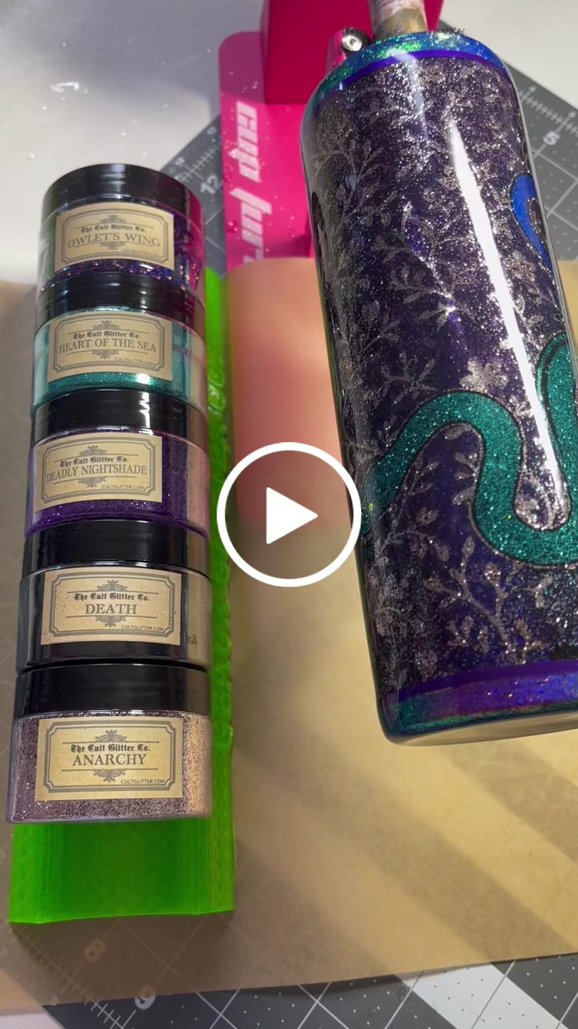 Customer video review of Serpent Bloom Template