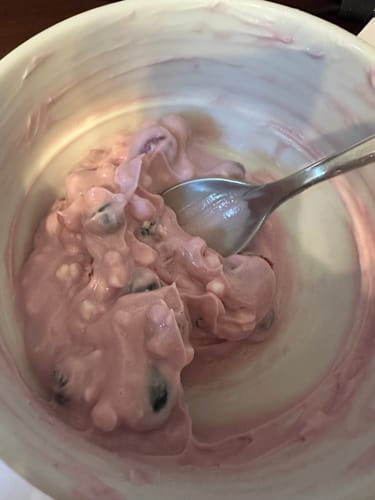 Customer photo review of Whey Protein Powder - Single Serving Sample Stick Packs