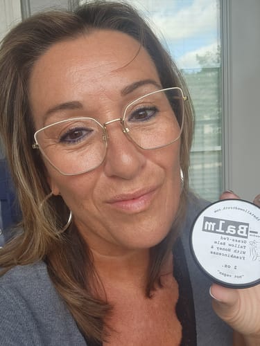 Customer photo review of F-Balm (Anti-aging Tallow Balm) 2 oz. Tin