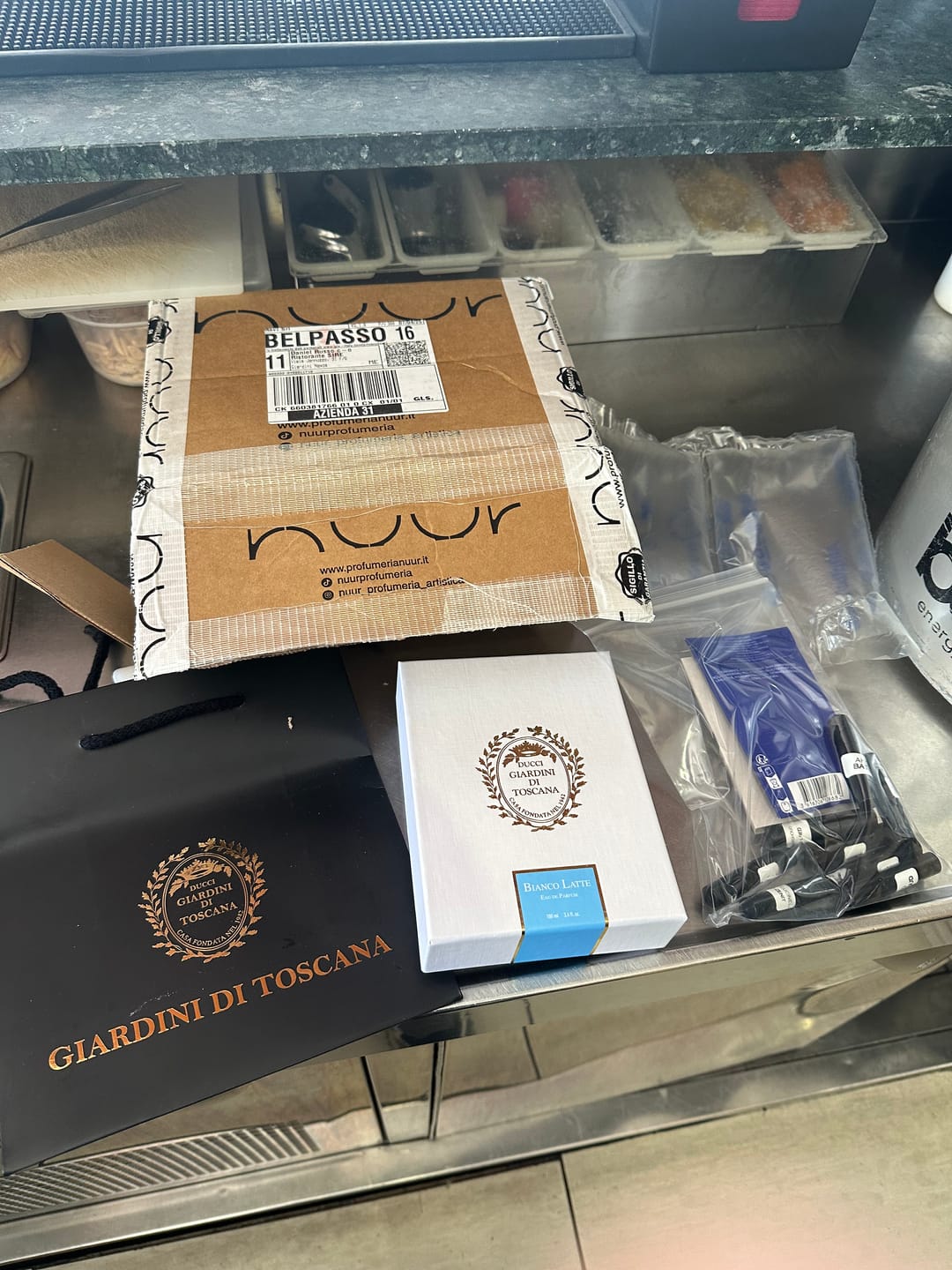 Customer photo review of GIARDINI DI TOSCANA - BIANCO LATTE
