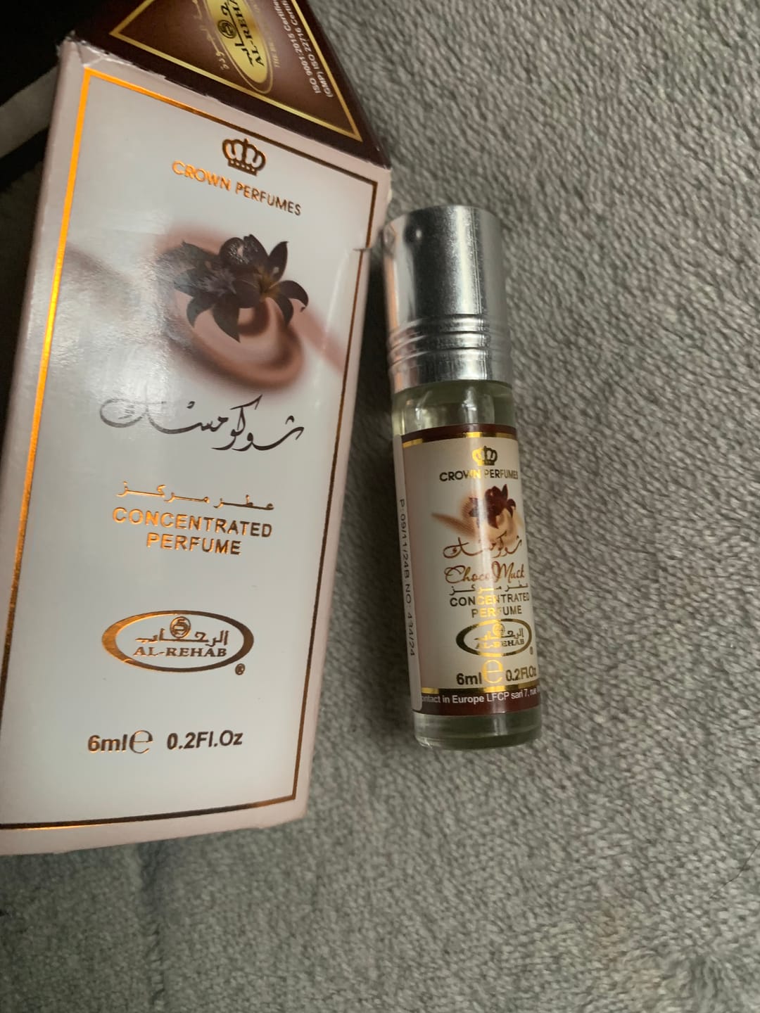 Customer photo review of Choco Musk Al-Rehab 6ml
