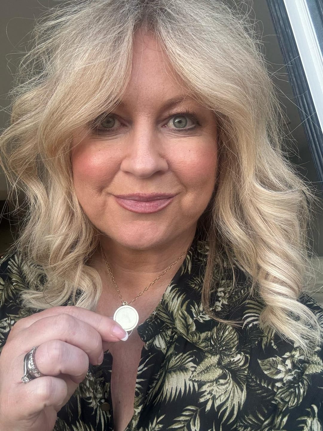 Customer photo review of Paperclip Necklace