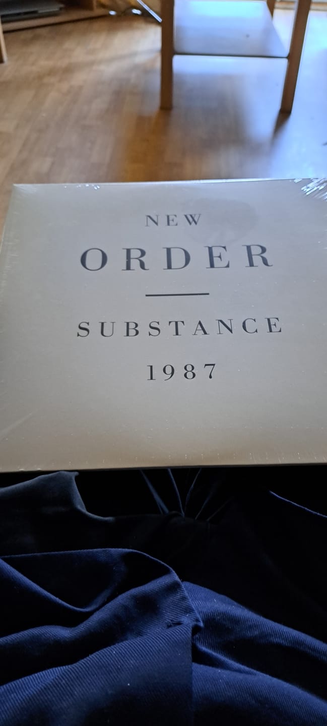 Customer photo review of Substance - New Order [VINYL]