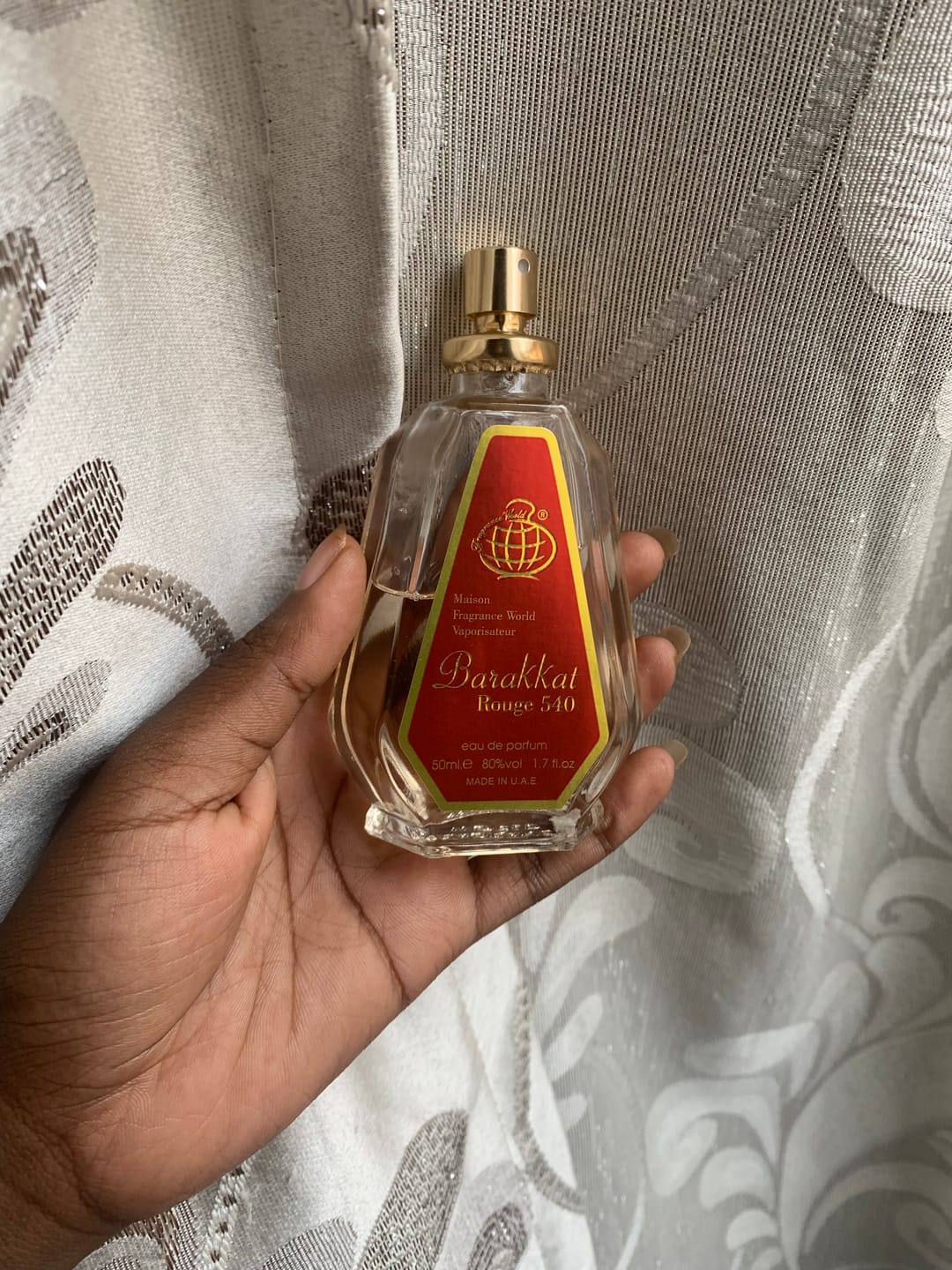 Customer photo review of Barakkat Rouge 540 EDP 50ml