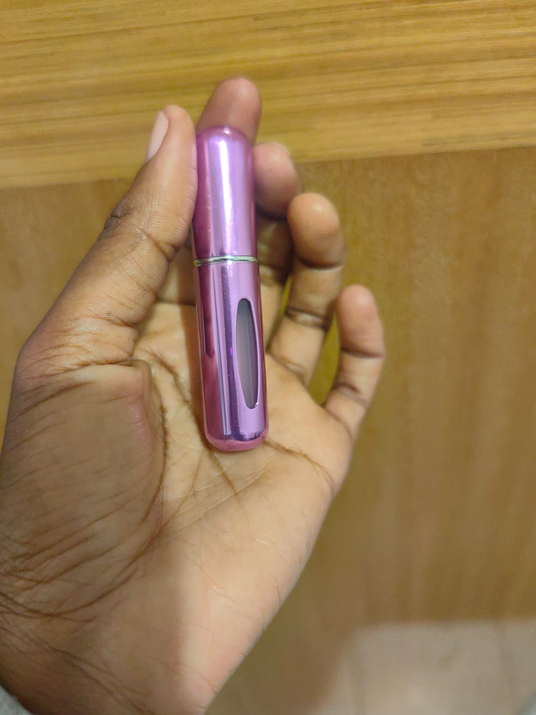 Customer photo review of Refillable Mini Perfume Spray Bottle - 5ml capacity