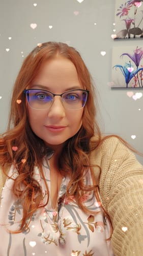 Customer photo review of [New Color] Full Shine Virgin Injection Tape in Hair Extensions Copper Red #33