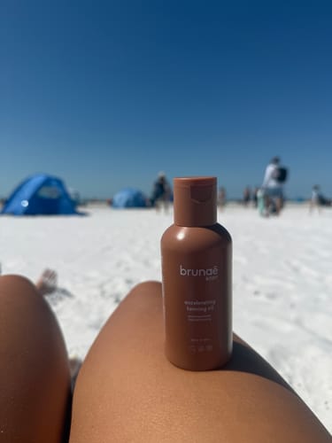 Customer photo review of Ultimate Tanning Bundle