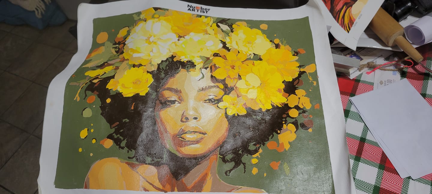 Customer photo review of Floral Portrait