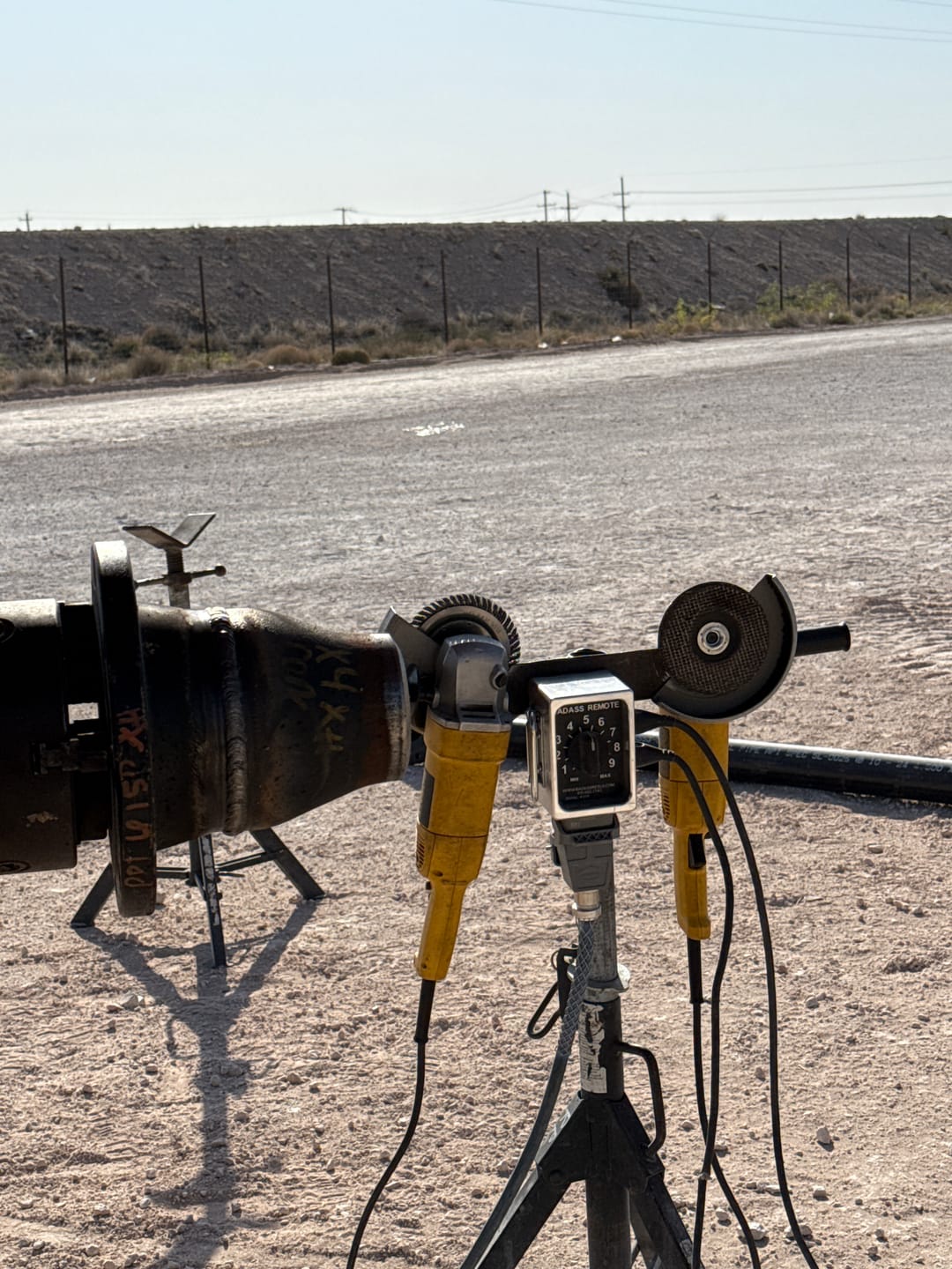 Customer photo review of BadAssReels Lincoln Welder Remote Control