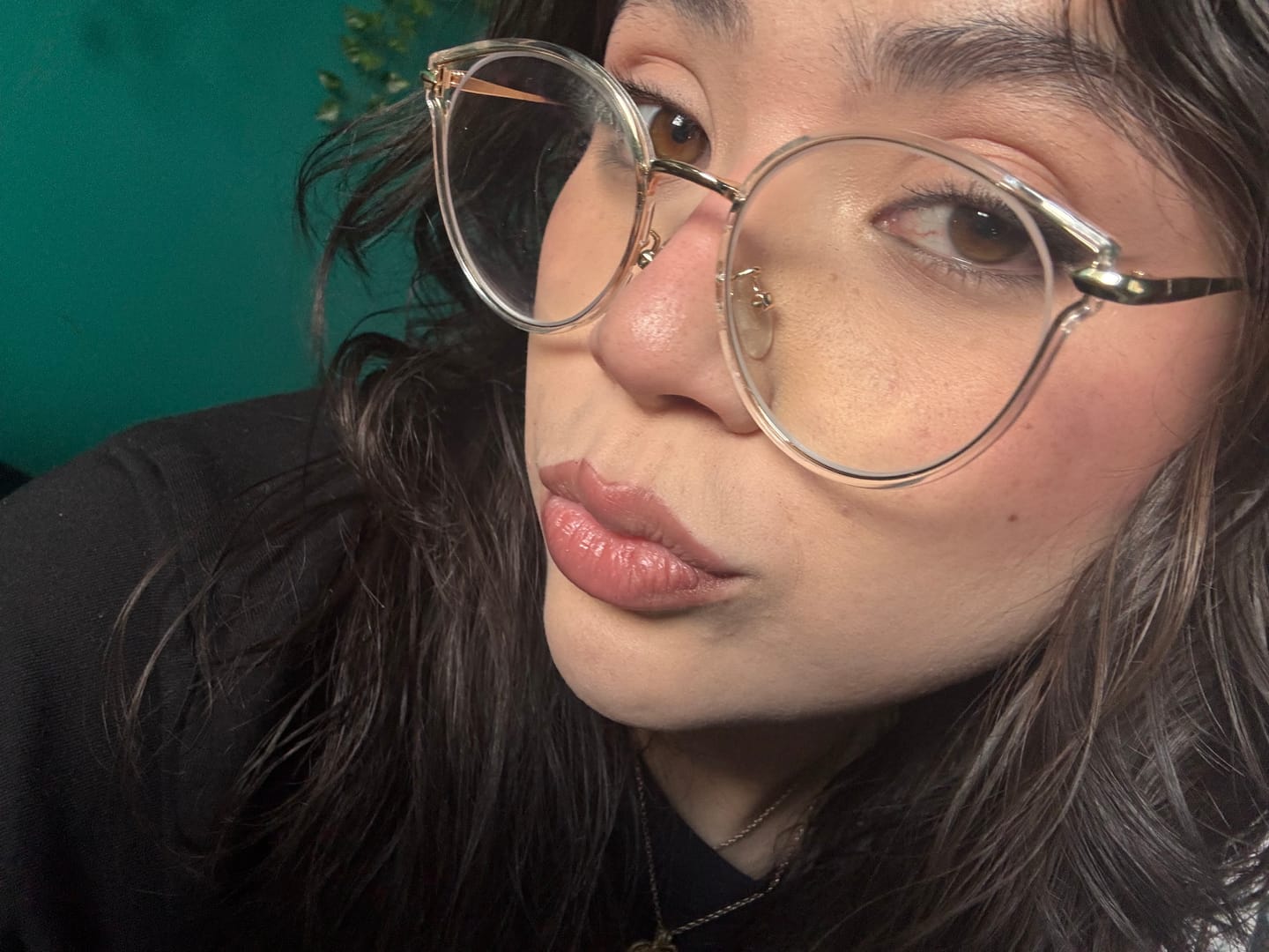 Customer photo review of Bonita Eyeglasses