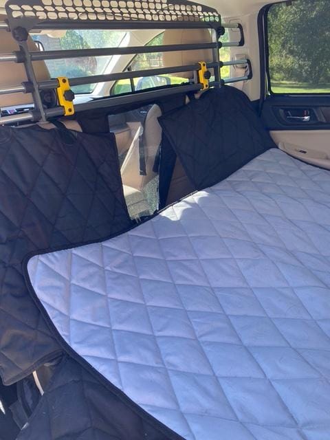 Customer photo review of Rear Seat Cover for Fold Down Seats with Hammock - Regular