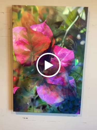 Customer video review of 24x36 Gallery Wrapped Prints
