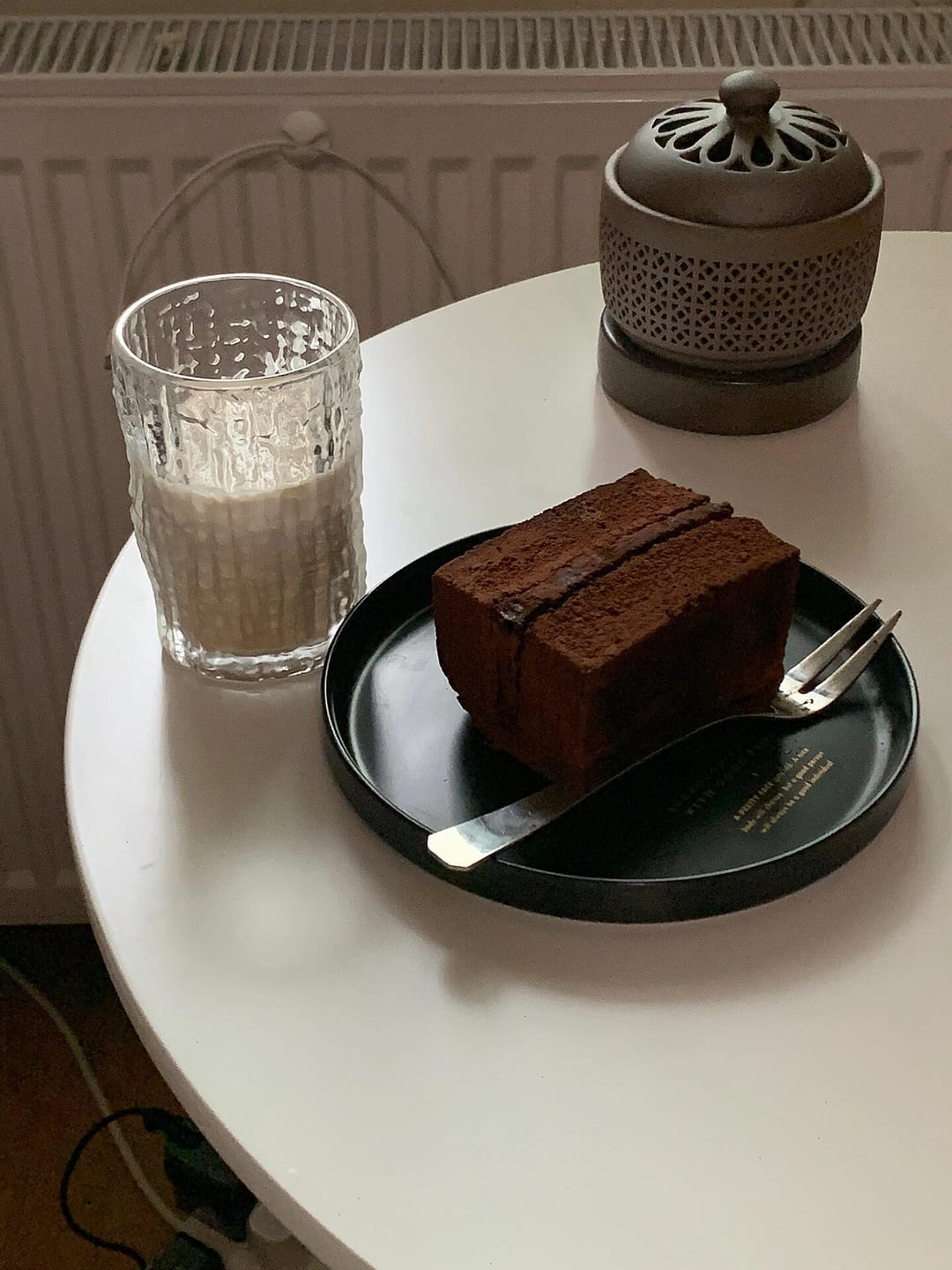 Customer photo review of Electric Oil Incense Powder Burner With Light