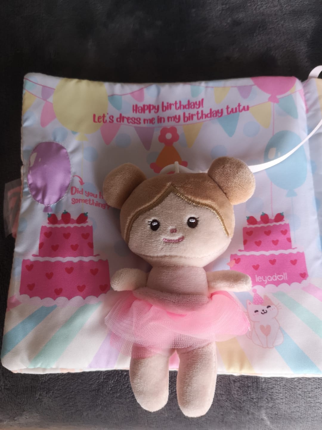 Customer photo review of Dress Me Right - Personalized Soft Book