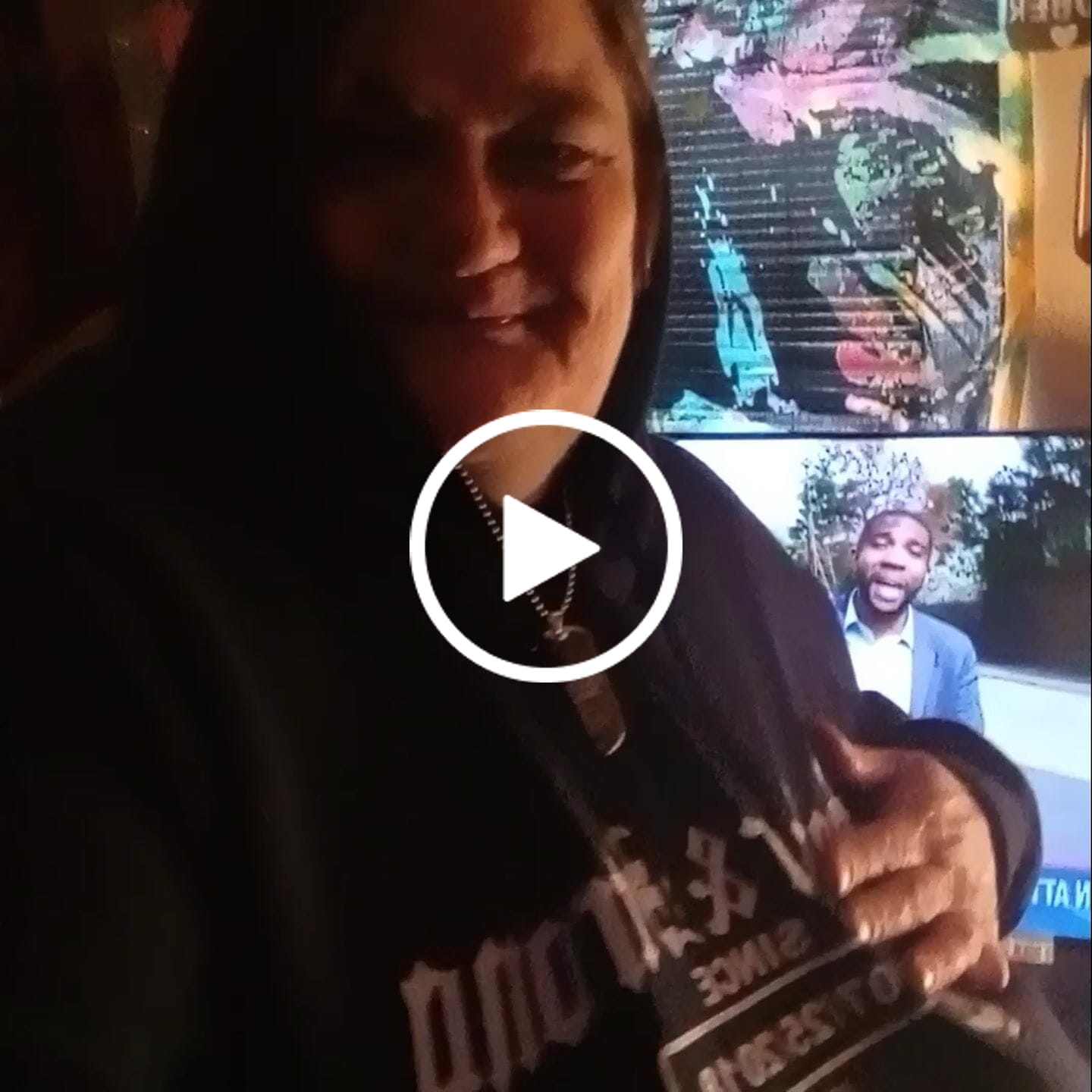 Customer video review of Camo Sober Since Dog Tag Necklace w/Personalized Date