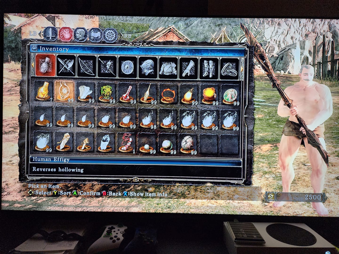 Customer photo review of Dark Souls 2 Items & Souls