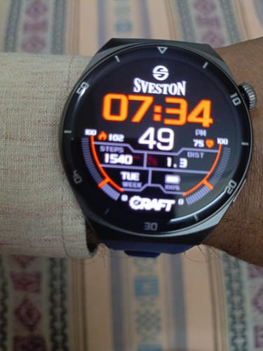 Customer photo review of Craft Smartwatch