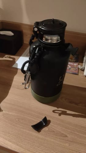 Customer photo review of Oversized Flask Straw Cap ONLY