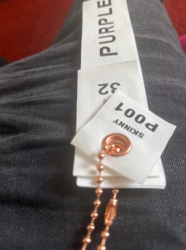 Customer photo review of Purple Brand? Jeans