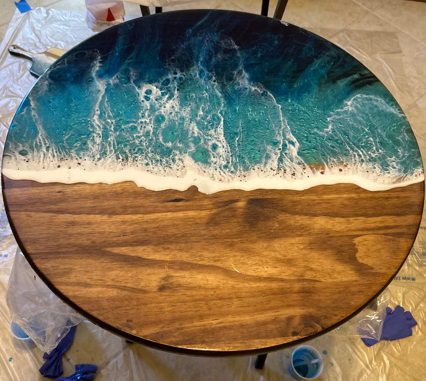 Customer photo review of Full Resin Art Kit