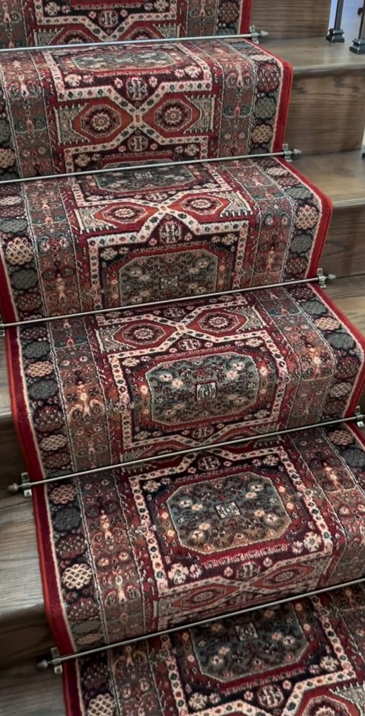Customer photo review of Maharaja Stair Runner