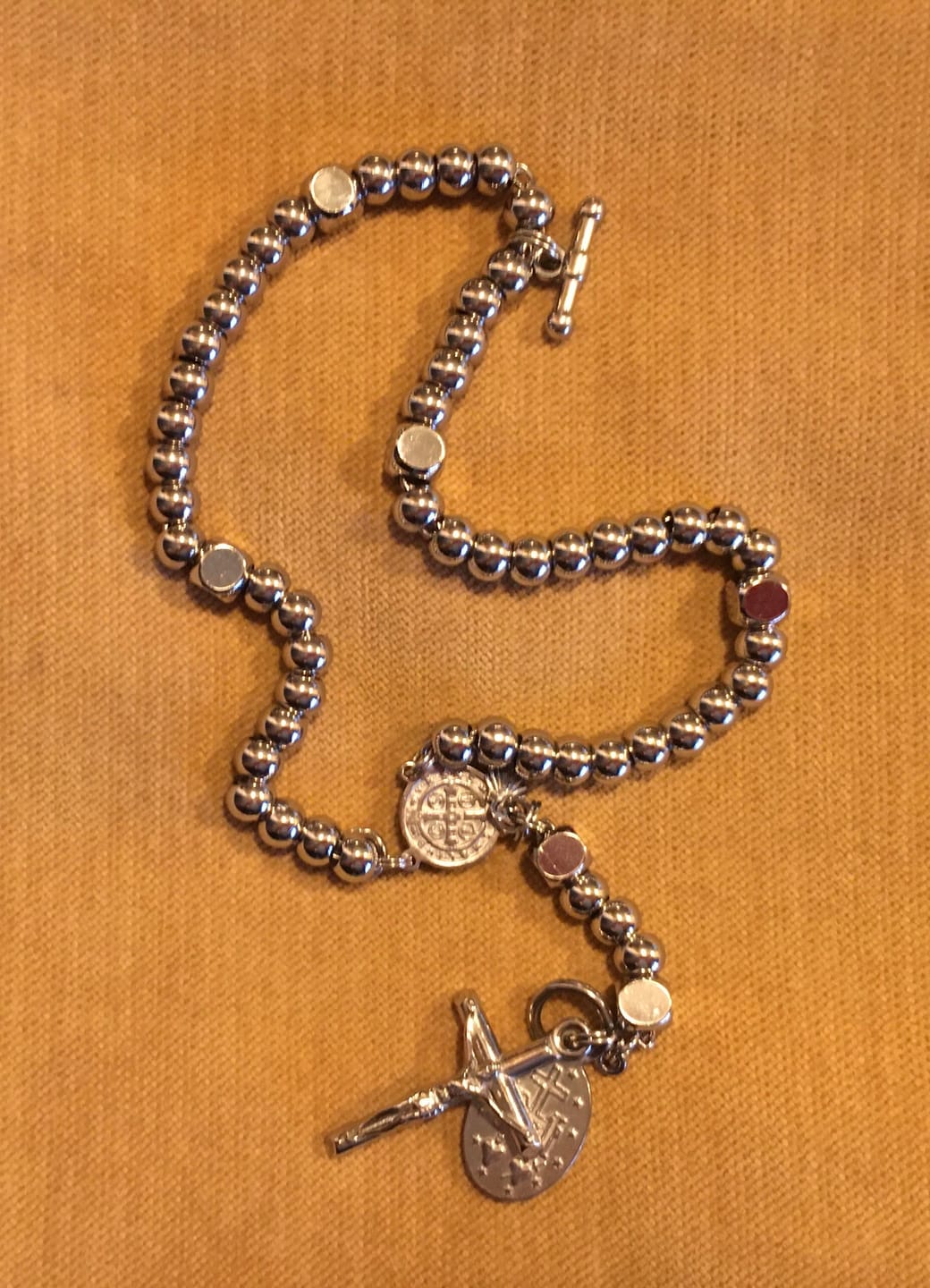 Customer photo review of Chapelet Bracelet Le RosArmy® (N°1)
