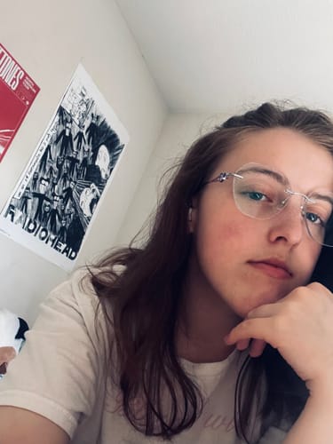 Customer photo review of Iris Eyeglasses